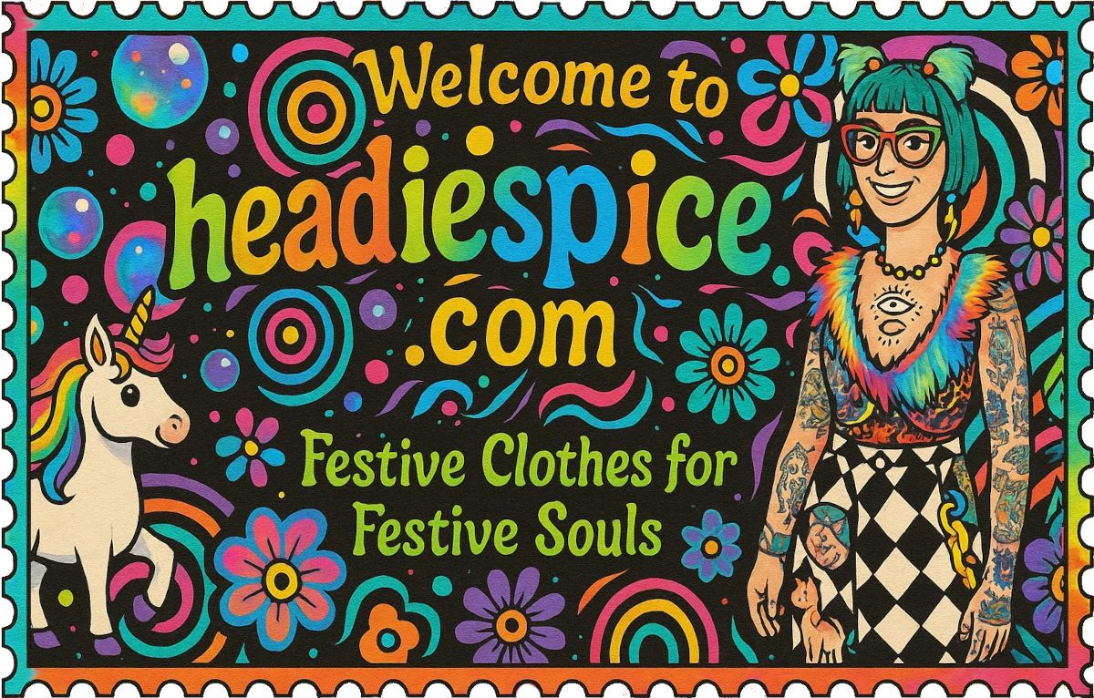 Welcome to HeadieSpice.com! Festive Clothes for Festive Souls